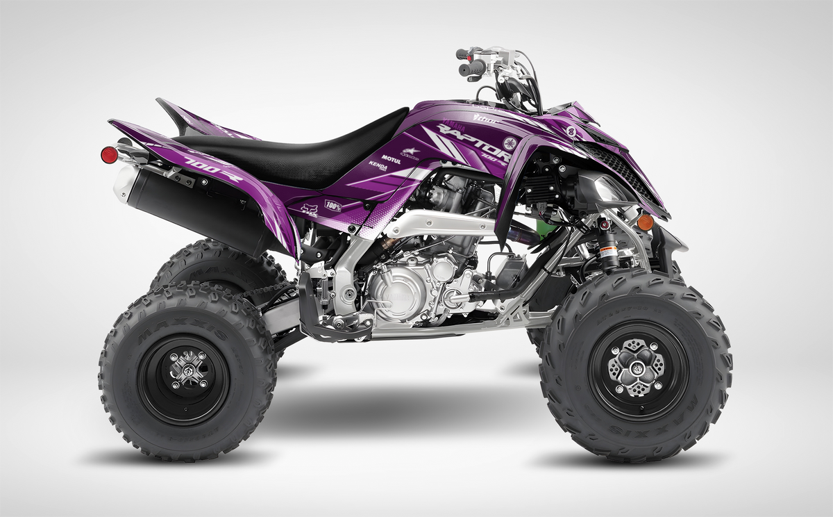 YAMAHA RAPTOR 700 GRAPHICS KIT - PURPLEWS – 4DDesign