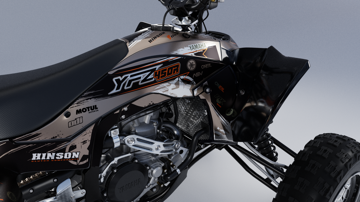 YFZ 450 GRAPHICS KIT – 4DDesign