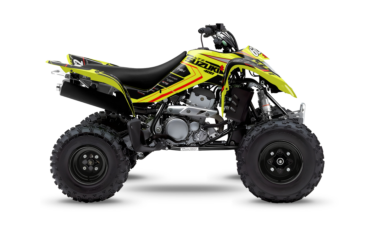 SUZUKI LTZ 400 GRAPHICS KIT. ALL MODEL ATV GRAPHICS AVAILABLE