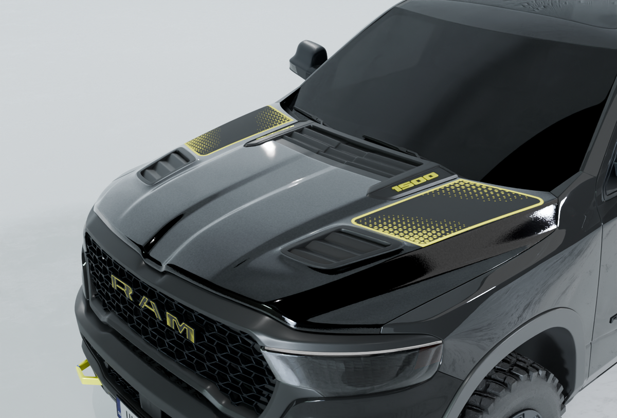 RAM Rebel Graphics & Side Stripes | Free Shipping Options – 4DDesign