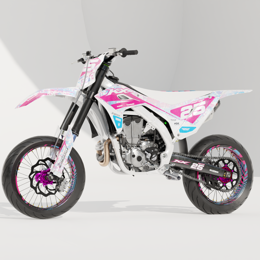 kawasaki motorcycle decals