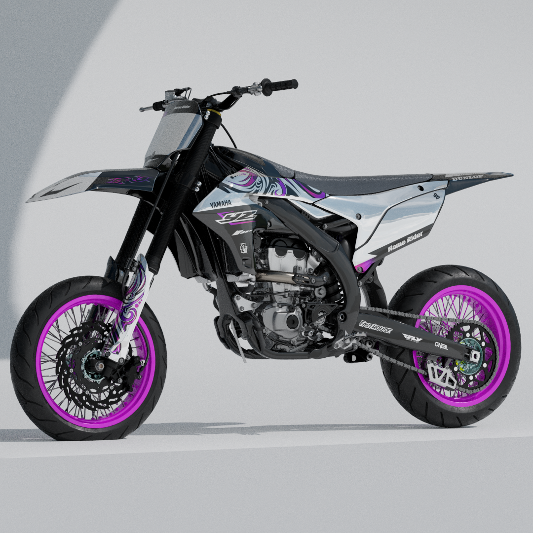 YAMAHA YZ450F GRAPHICS KIT - 36 – 4DDesign