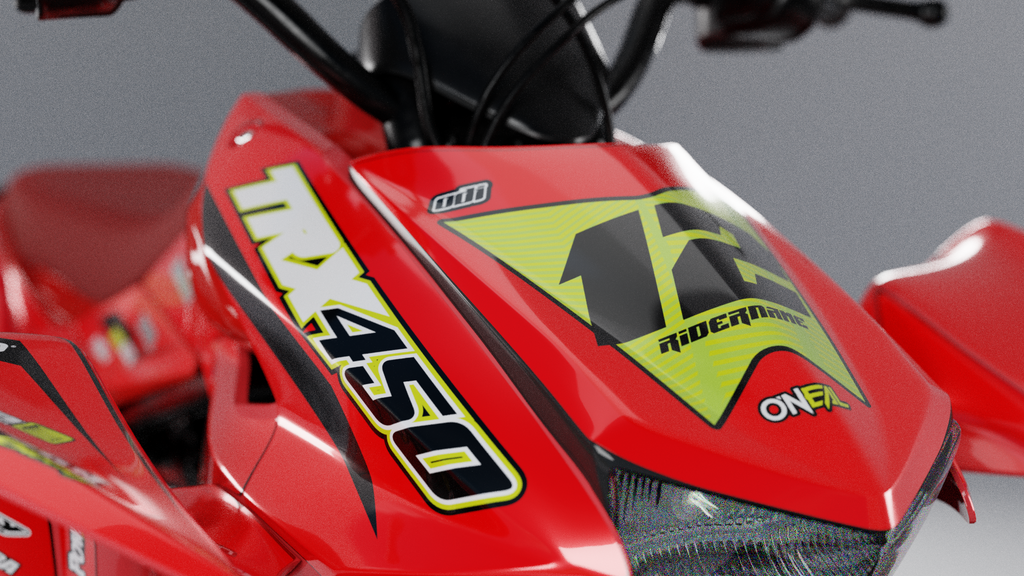TRX450R GRAPHICS KIT - T05 – 4DDesign