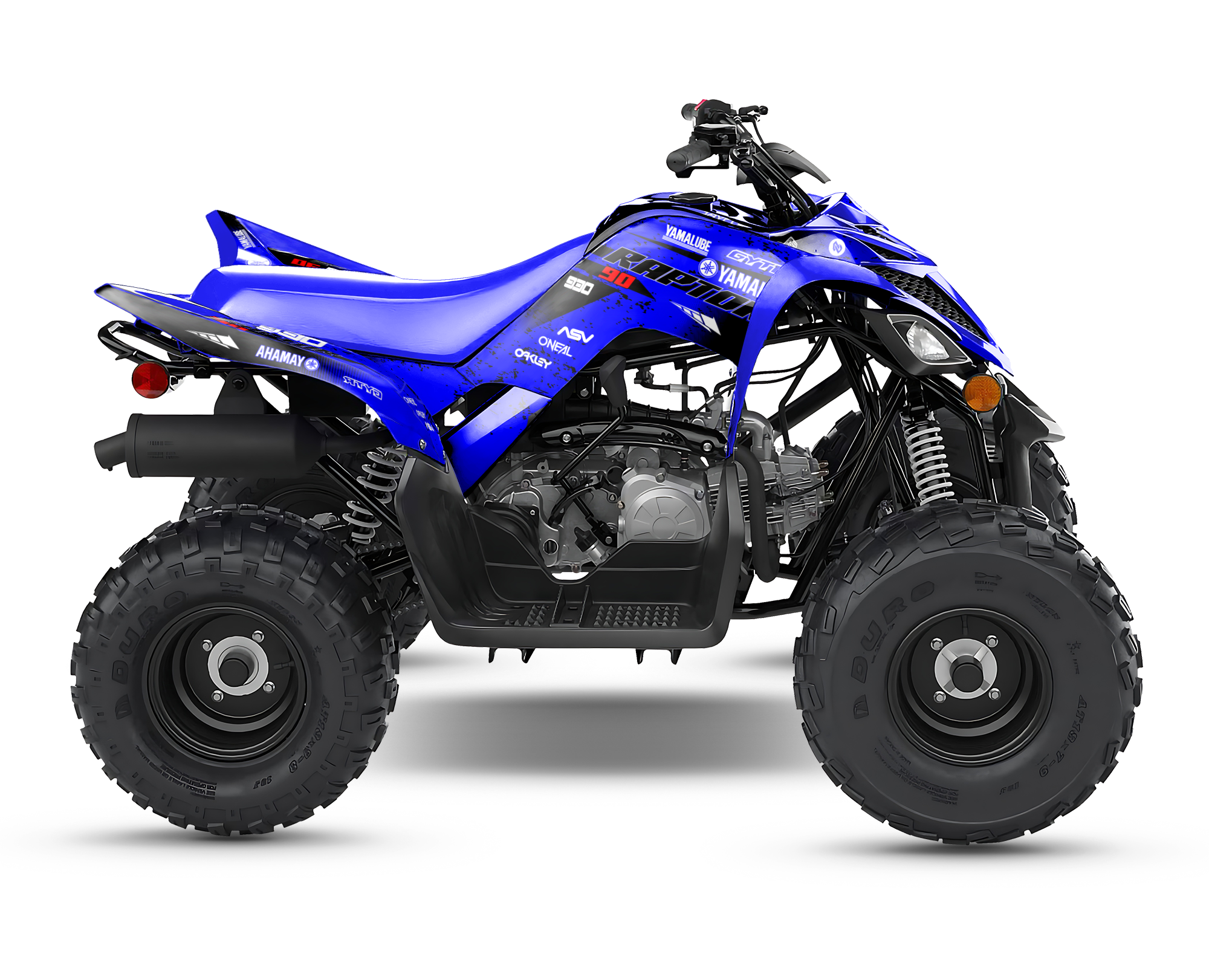 YAMAHA RAPTOR 90 FULL GRAPHICS KIT – 4DDesign