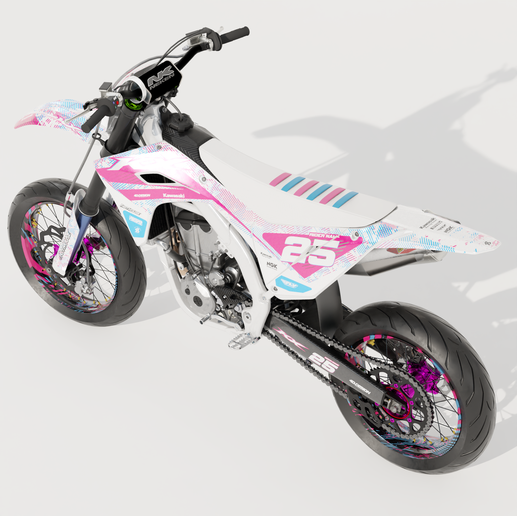 kawasaki motorcycle decals