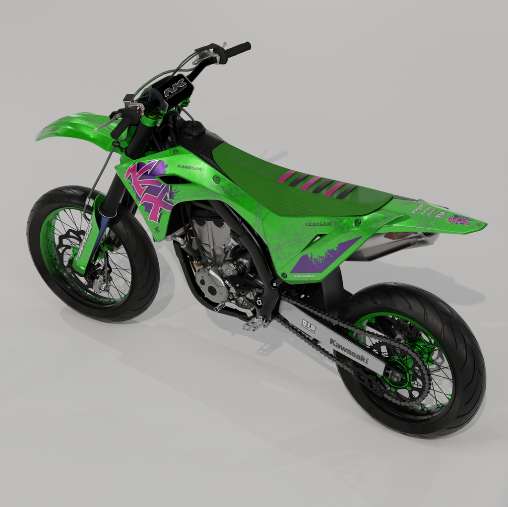 kawasaki decals