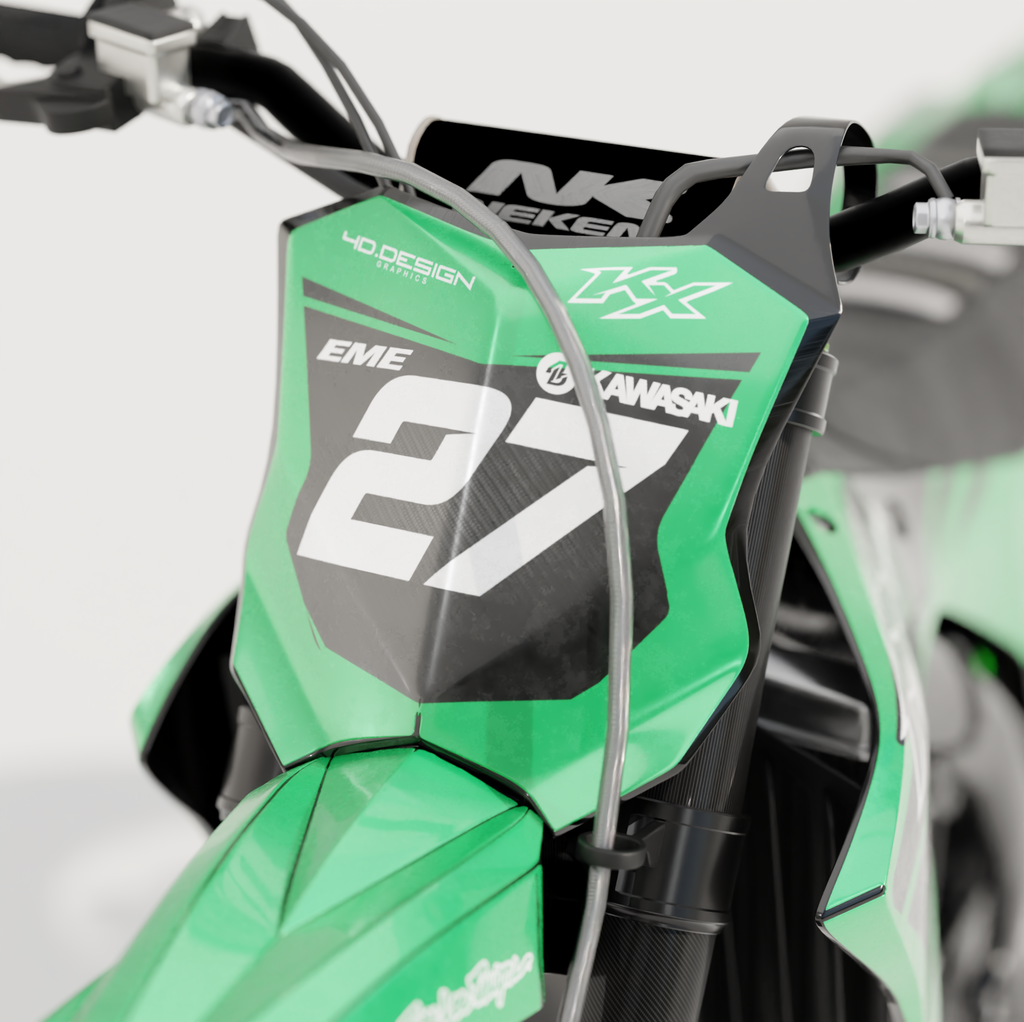 kawasaki decals