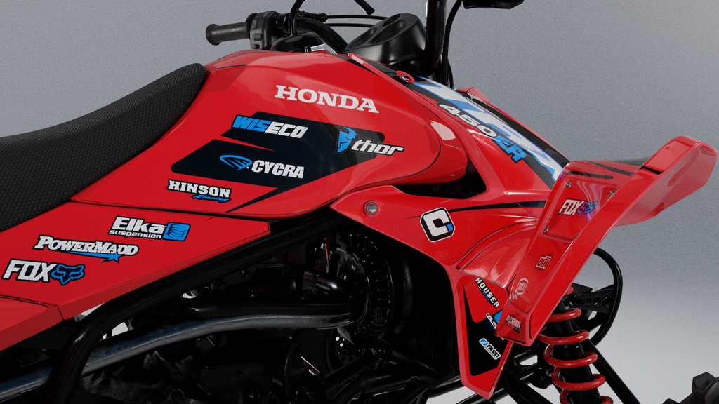 Custom Honda trx 450er graphics kit – Page 2 – 4DDesign