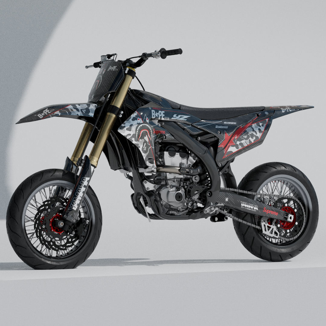 YAMAHA YZ450F GRAPHICS KIT - 07 – 4DDesign
