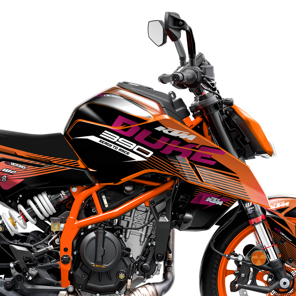 customized ktm duke 390