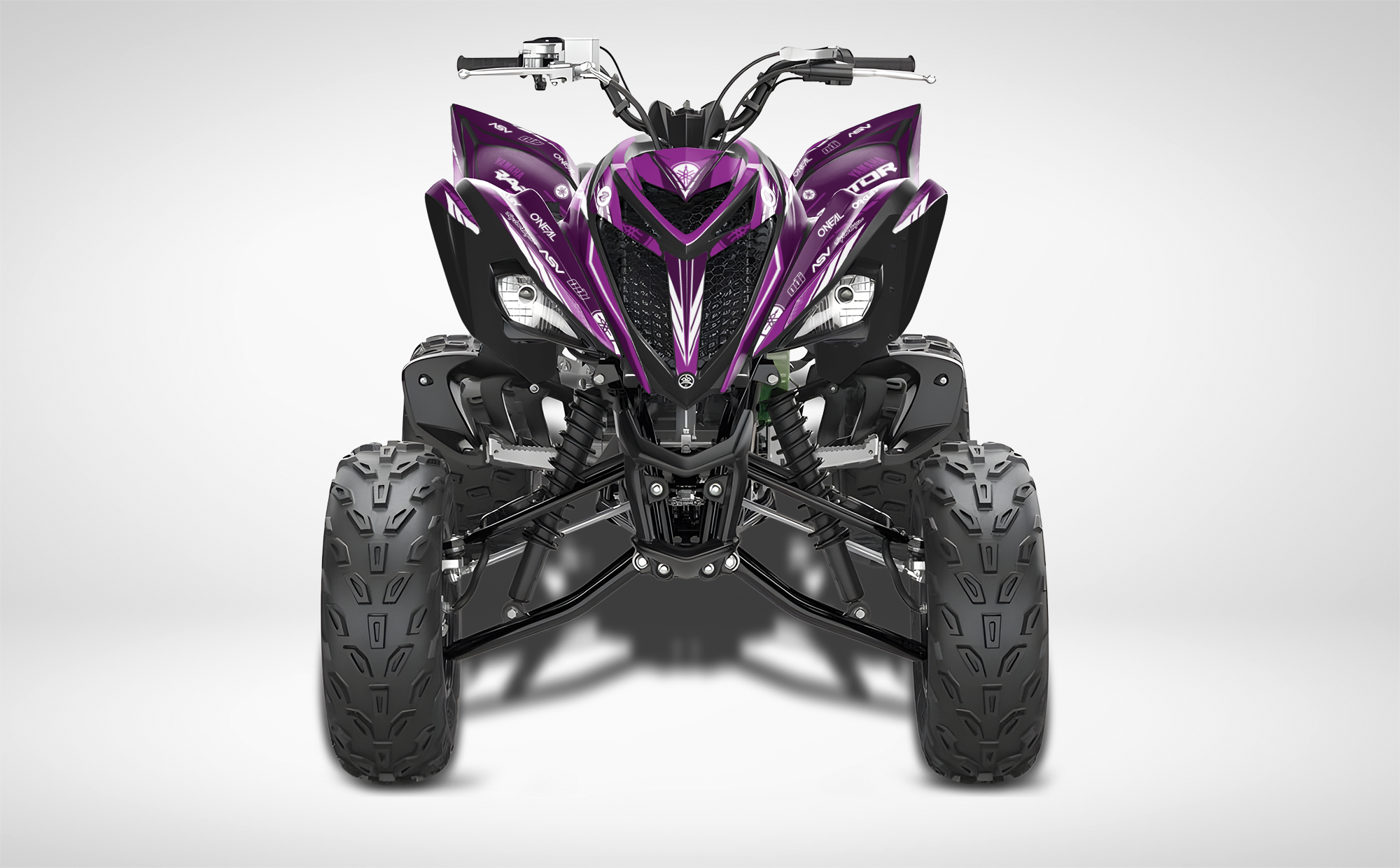 YAMAHA RAPTOR 700 GRAPHICS KIT - PURPLEWS – 4DDesign YAMAHA RAPTOR 700 GRAPHICS KIT - PURPLEWS – 4DDesign
