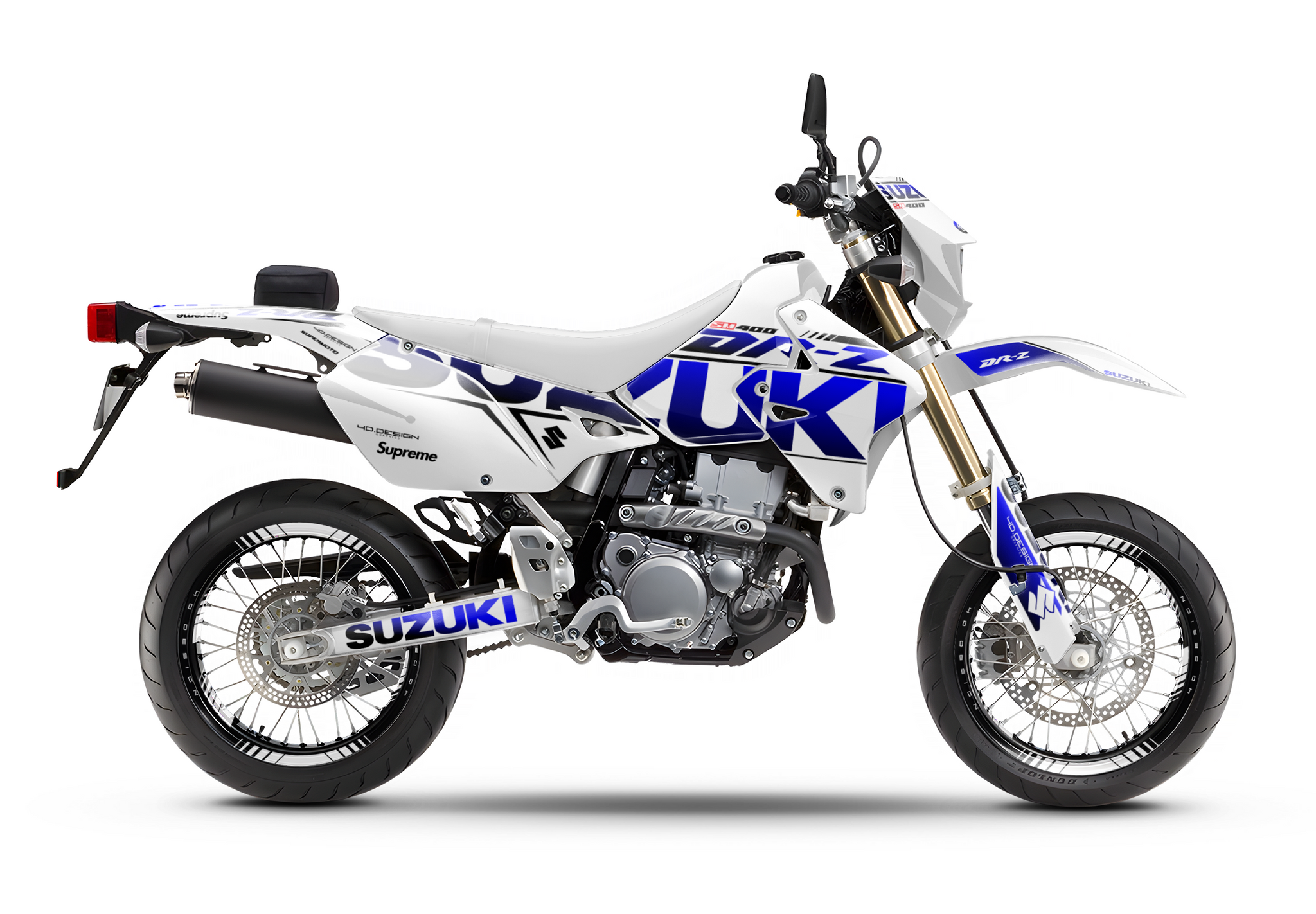 SUZUKI DRZ 400 FULL GRAPHICS KIT – 4DDesign