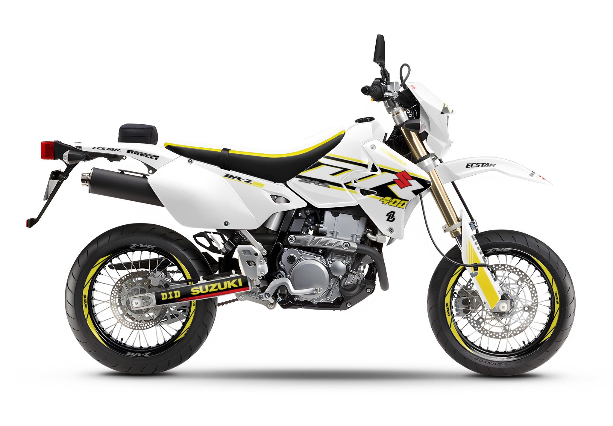 SUZUKI DRZ 400 FULL GRAPHICS KIT – 4DDesign