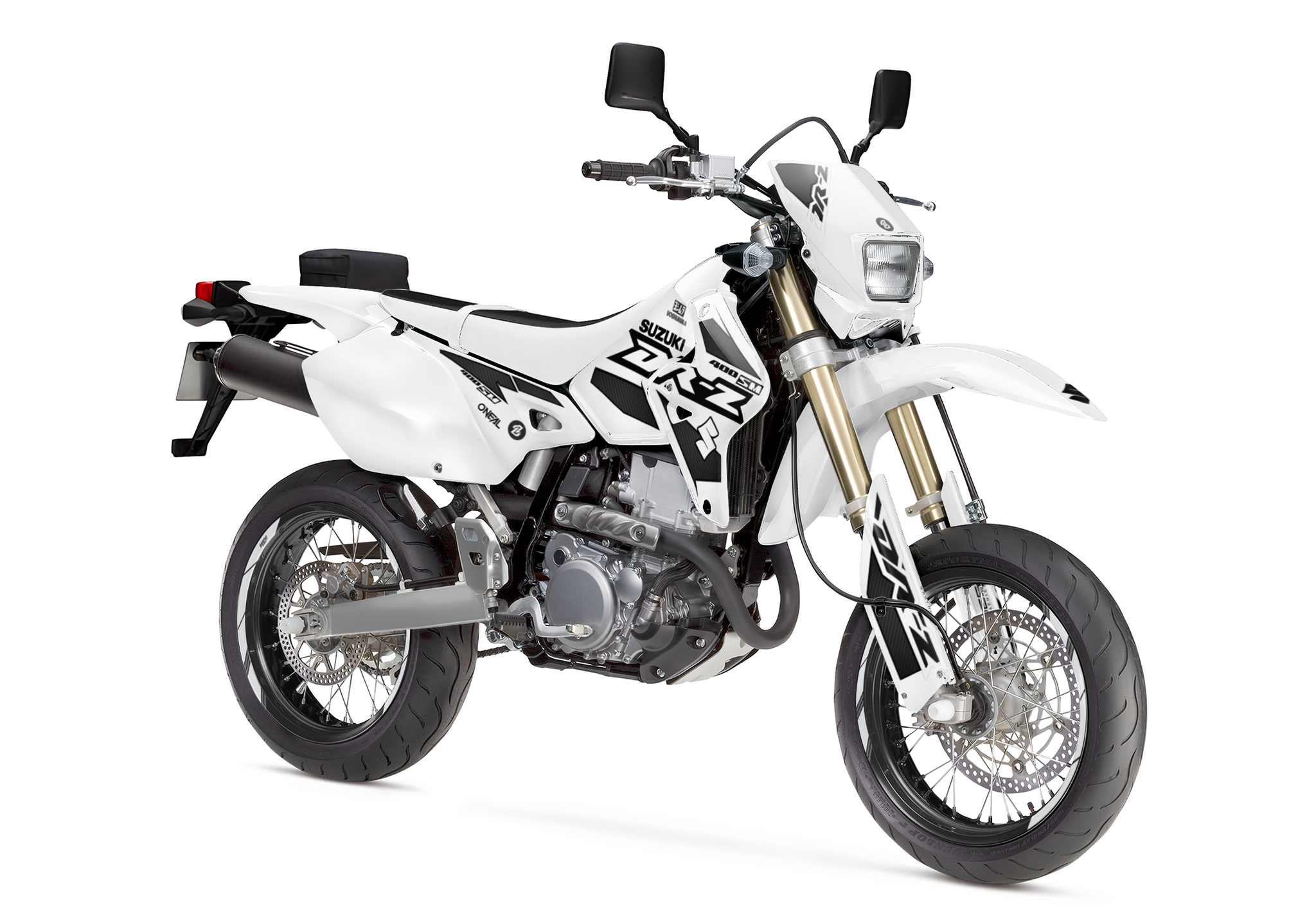 SUZUKI DRZ 400 PARCIAL GRAPHICS KIT – 4DDesign