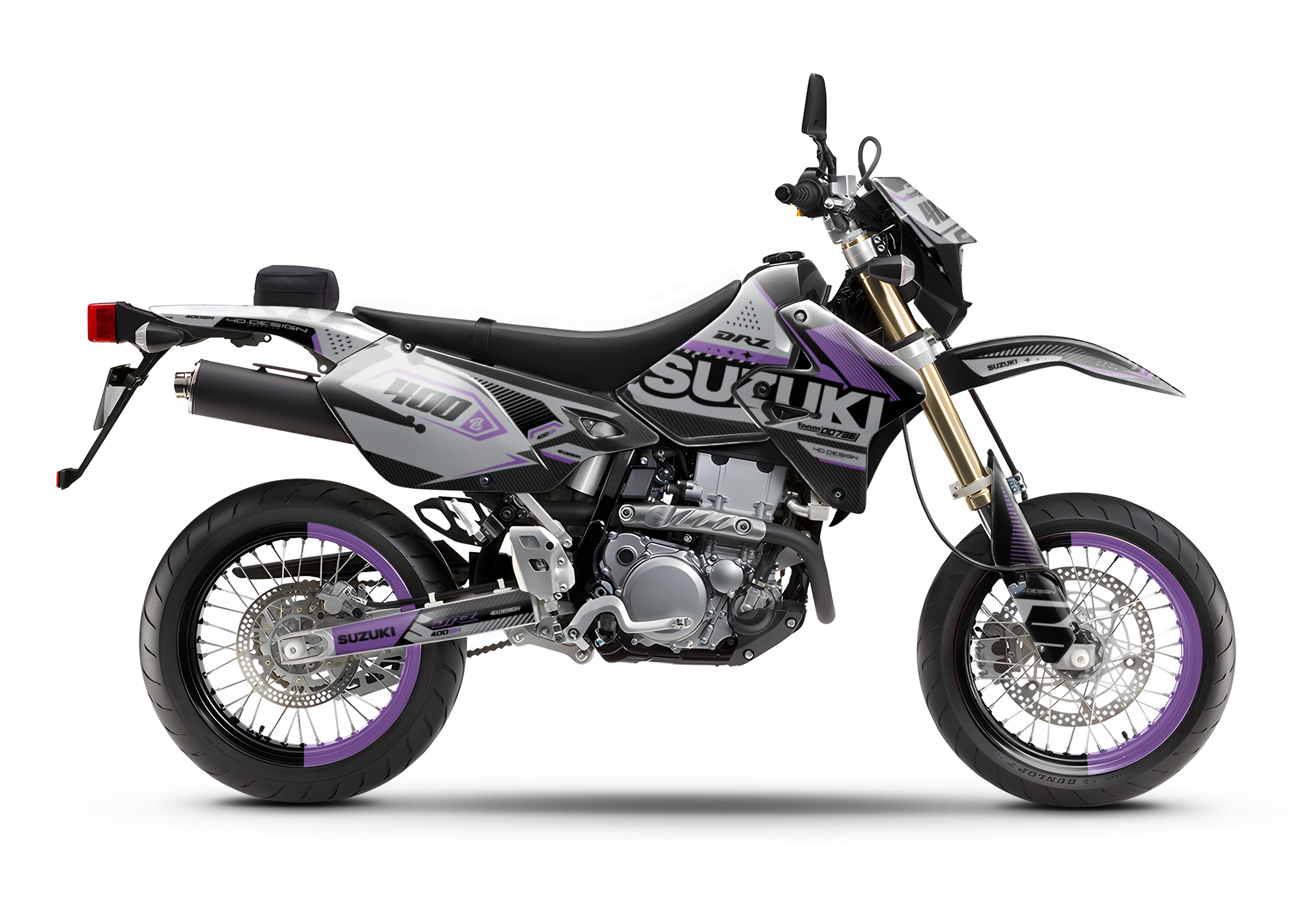 SUZUKI DRZ 400 GRAPHICSD KIT - BIGG – 4DDesign