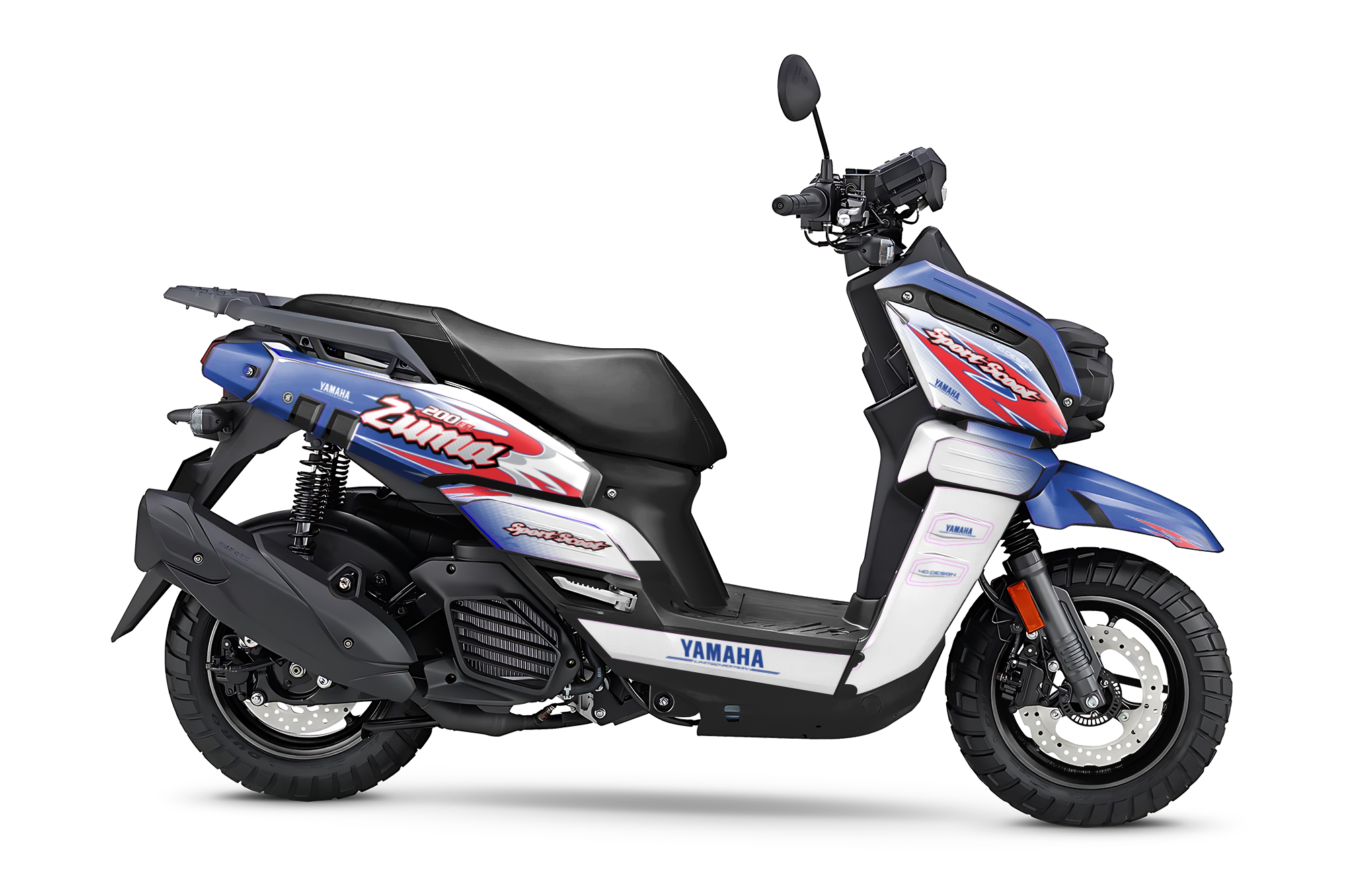 YAMAHA ZUMA SCOOTER GRAPHICS - Z02 – 4DDesign