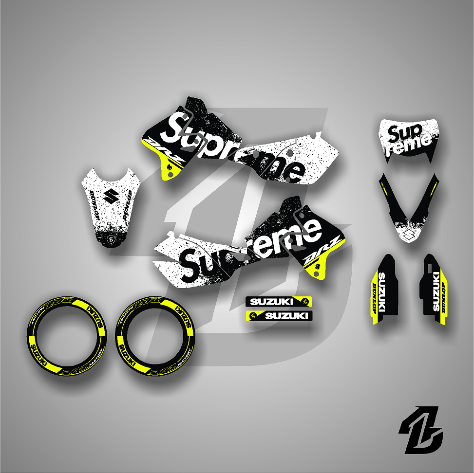 SUZUKI DRZ 400 FULL GRAPHICS KIT – 4DDesign