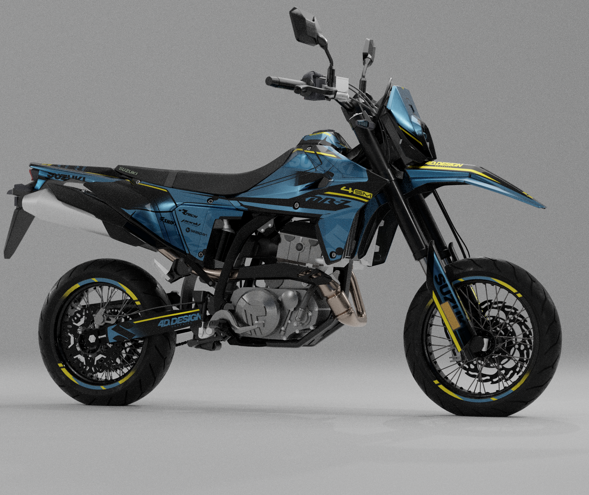 drz400sm graphics kit - 09 – 4DDesign