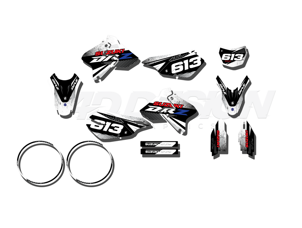 drz400sm graphics kit