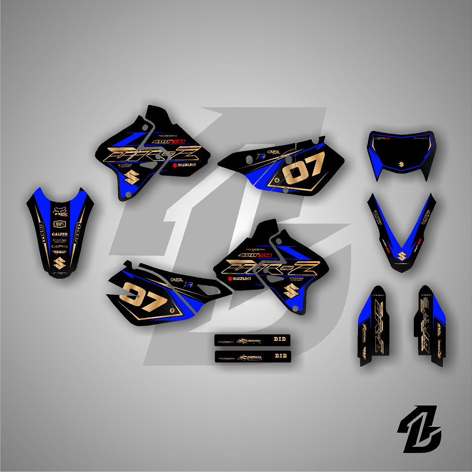 SUZUKI DRZ 400 GRAPHICS KIT – 4DDesign