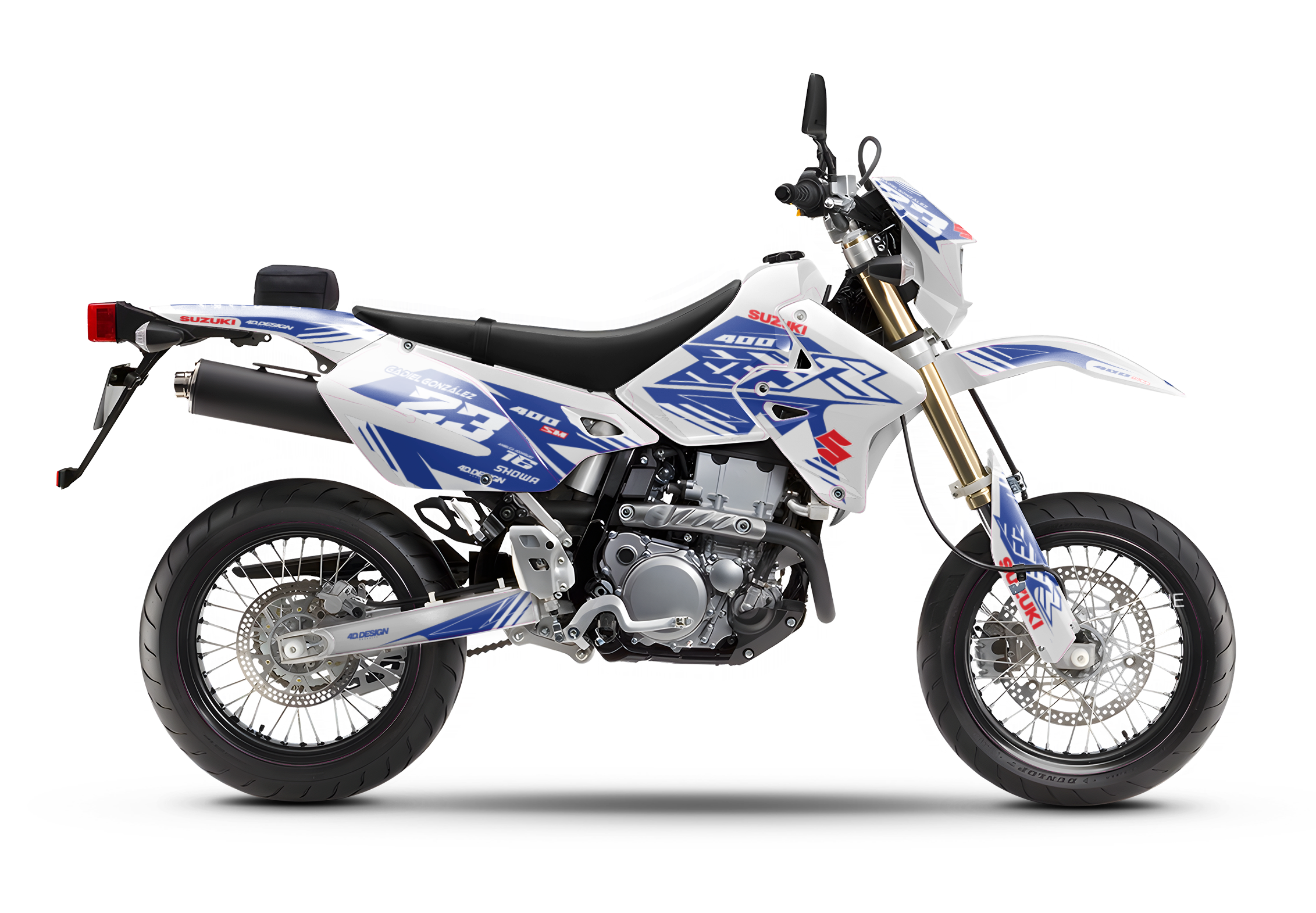 A*e様 DRZ400S DRZ400SM 純正外装セット drz400smgraphicskit_9a799c8f-