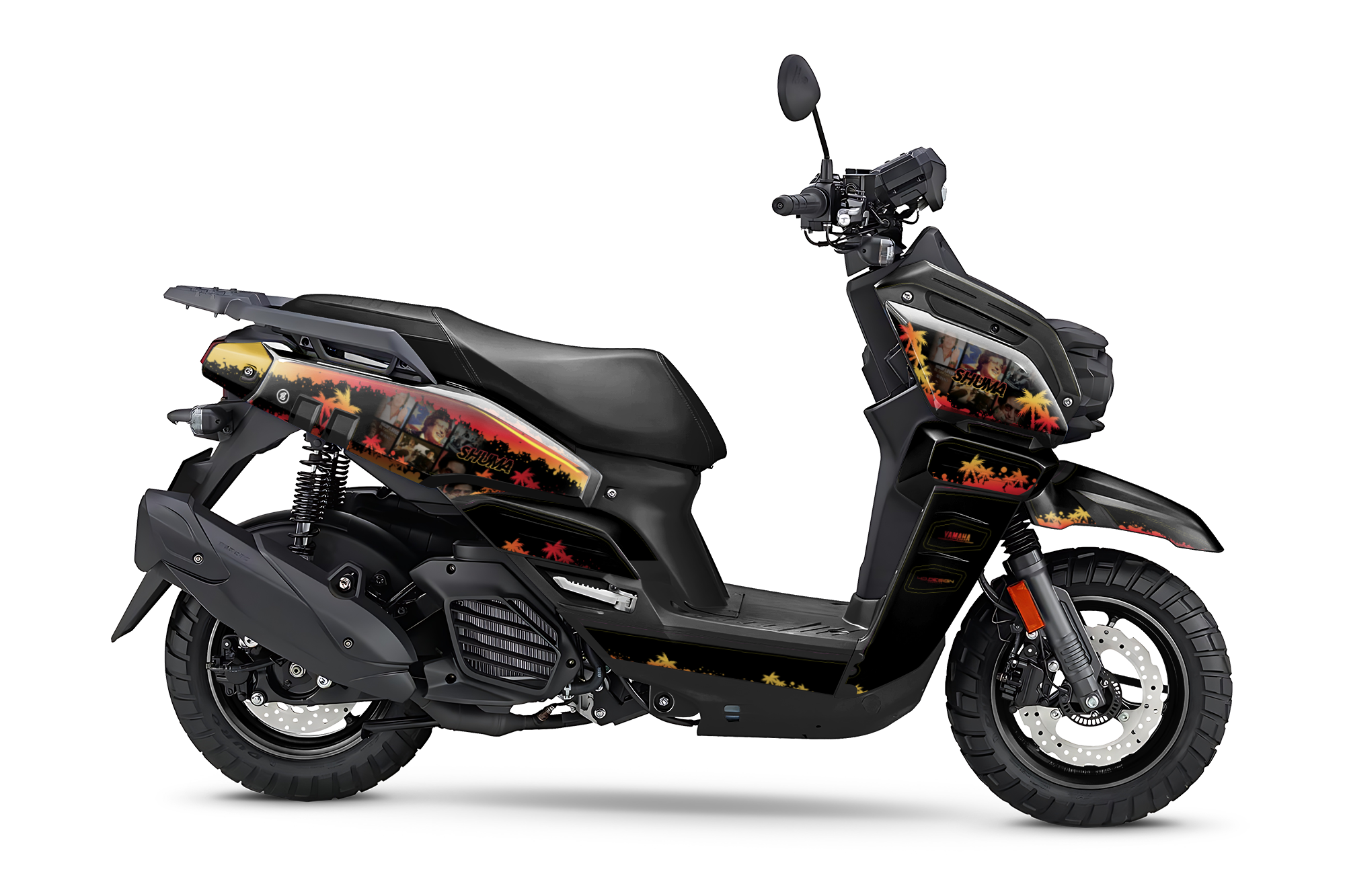 YAMAHA ZUMA SCOOTER GRAPHICS - Z04 – 4DDesign YAMAHA ZUMA SCOOTER GRAPHICS - Z04 – 4DDesign
