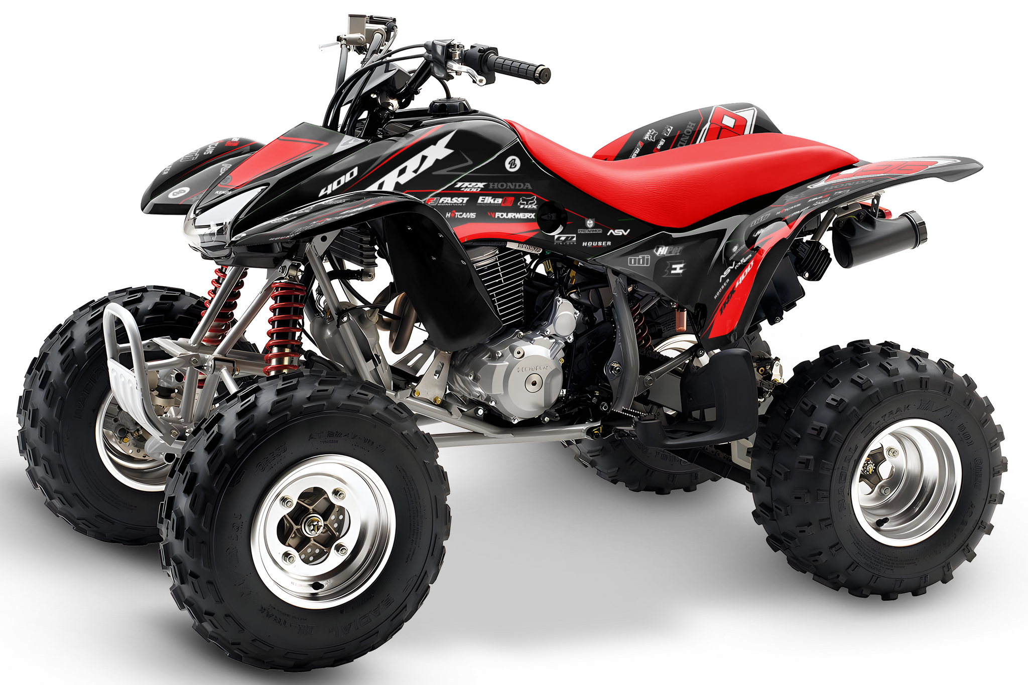 D354 - HONDA TRX 400 FULL GRAPHICS KIT – 4DDesign