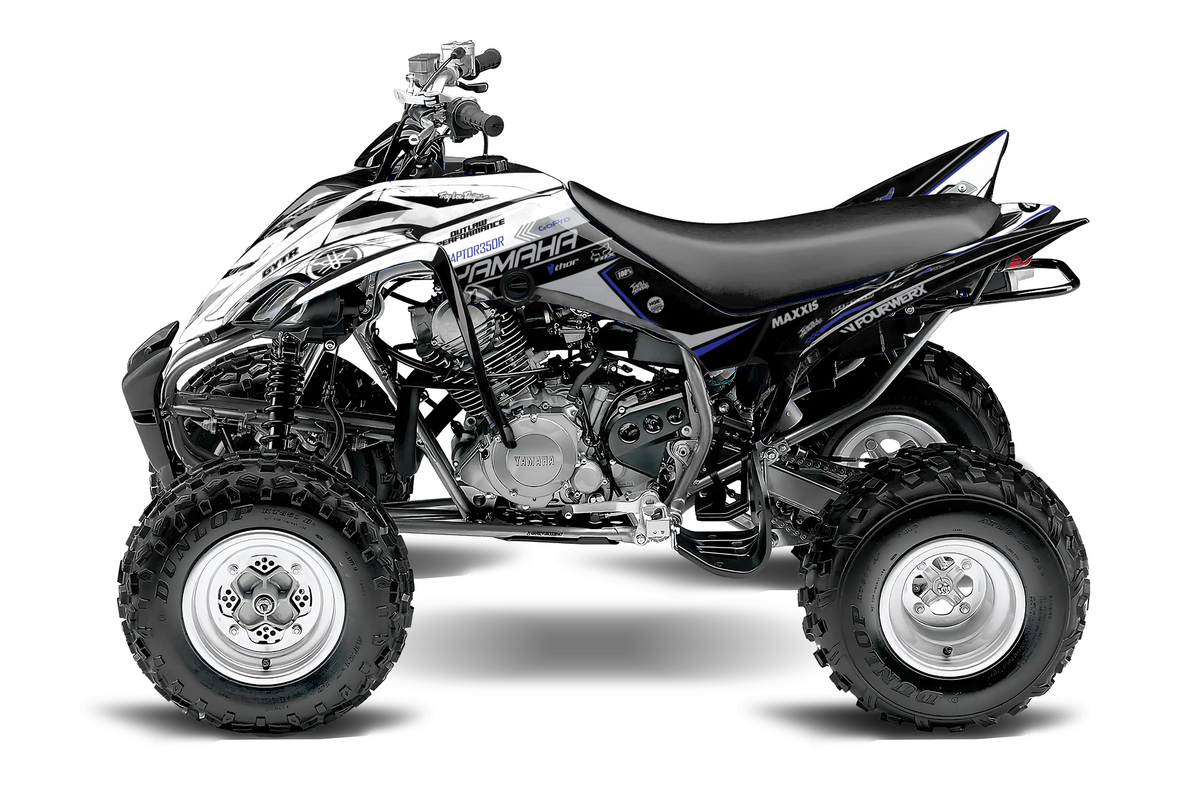 D348 - YAMAHA RAPTOR 350 FULL GRAPHICS KIT – 4DDesign